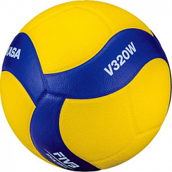 Мяч MIKASA V320W р.5, желтый-синий